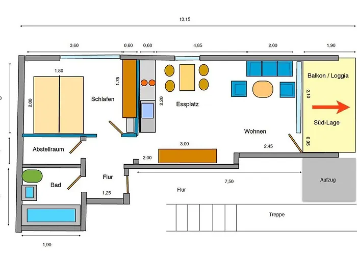 Alte Schmiede 8 アパート *